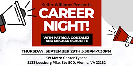 KW Metro Center Presents: Career Night!