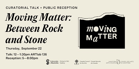 Curatorial Talk - Abigail Auld: Moving Matter: Between Rock and Stone