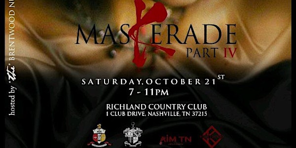 The Maskerade hosted by THE Brentwood Nupes