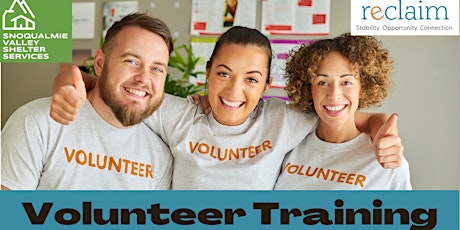 Volunteer Training Event