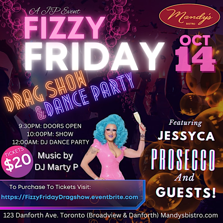 Fizzy Friday Drag Show & Dance Party image