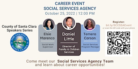 County of Santa Clara Social Services Agency Virtual Career Event