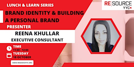 Lunch & Learn - Brand Identity & Building a Personal Brand