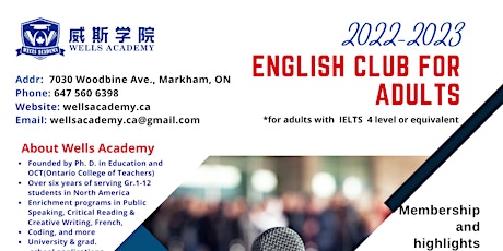 English Club for Adults