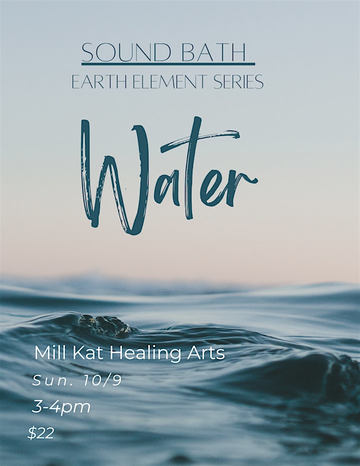 Sound Bath: Earth Elements Series: Water image