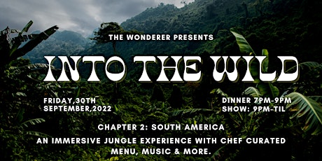 Into The Wild: Chapter II South America