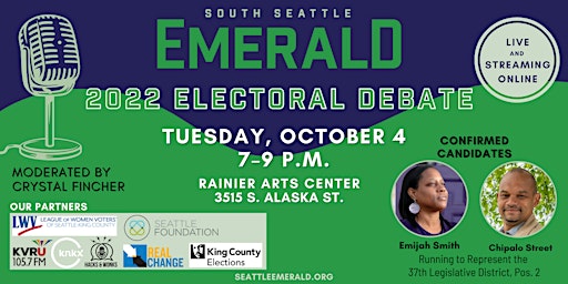 South Seattle Emerald 2022 Electoral Debate