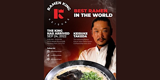 Ramen King Keisuke Grand Opening!