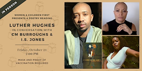 Poetry Reading: Luther Hughes with CM Burroughs & I.S. Jones