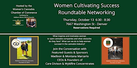 Women Cultivating Success Roundtable Networking