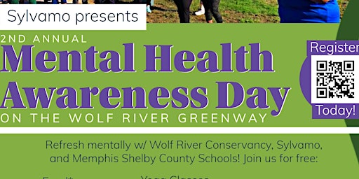 2nd Annual Mental Health Awareness Day at Wolf River Greenway at Epping Way