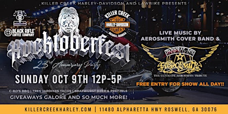 Rocktoberfest Killer Creek Harley-Davidson 23rd Anniversary
