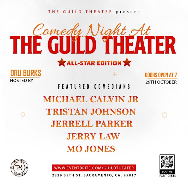 Comedy Night At the Guild Theater ( All -Star Edition) image