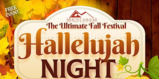 Fall Festival: Hallelujah Night 2022