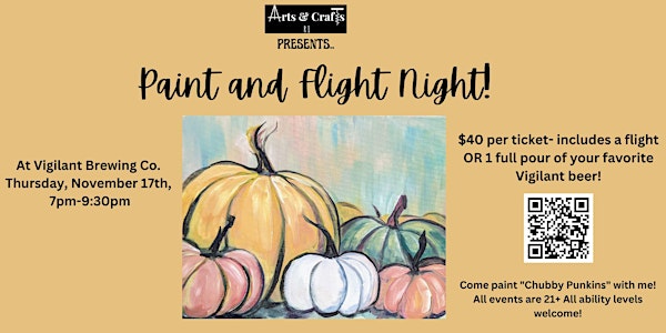 Paint and Flight Night!