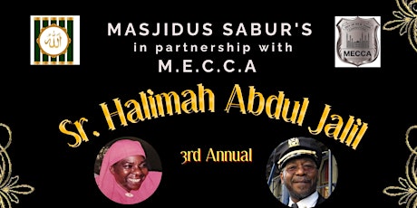 3rd Annual Sr. Halimah Abdul Jalil Scholarship Fundraiser