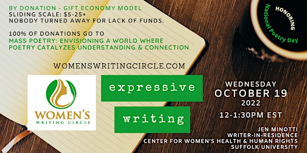 Women's Writing Circle (WWC) - October 19, 2022