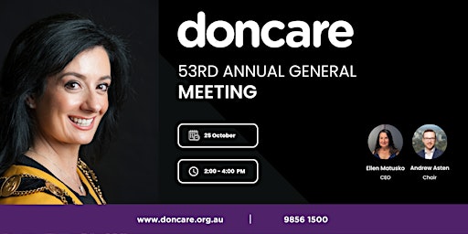 Doncare 53rd Annual General Meeting