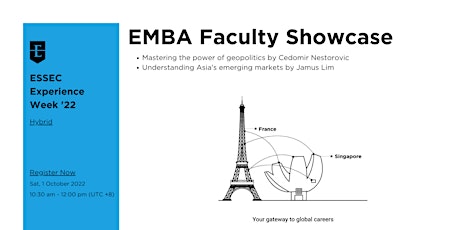 Image principale de EMBA Faculty Showcase