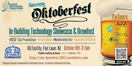 Oktoberfest In-Building Technology Showcase & Brewfest - Fair Lawn, NJ