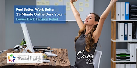 Lower Back Tension Relief with Online Desk Yoga