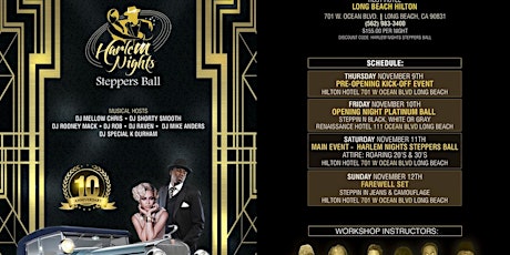 10th Annual Harlem Nights Steppers Ball (Steppin Stone) primary image