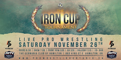 The 4th Annual Iron Cup Tournament