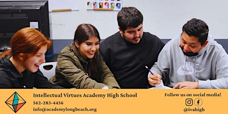 Intellectual Virtues Academy High School Information Session (VIRTUAL)