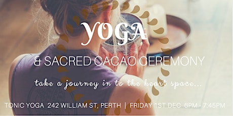 Yoga & Sacred Cacao Ceremony Workshop primary image