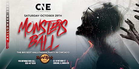 2nd Annual Monster Ball Chicago’s Biggest Halloween Party!