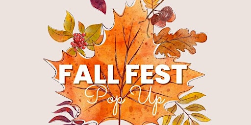 Fall Fest Pop up