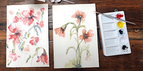 Loose Watercolour Florals Workshop primary image