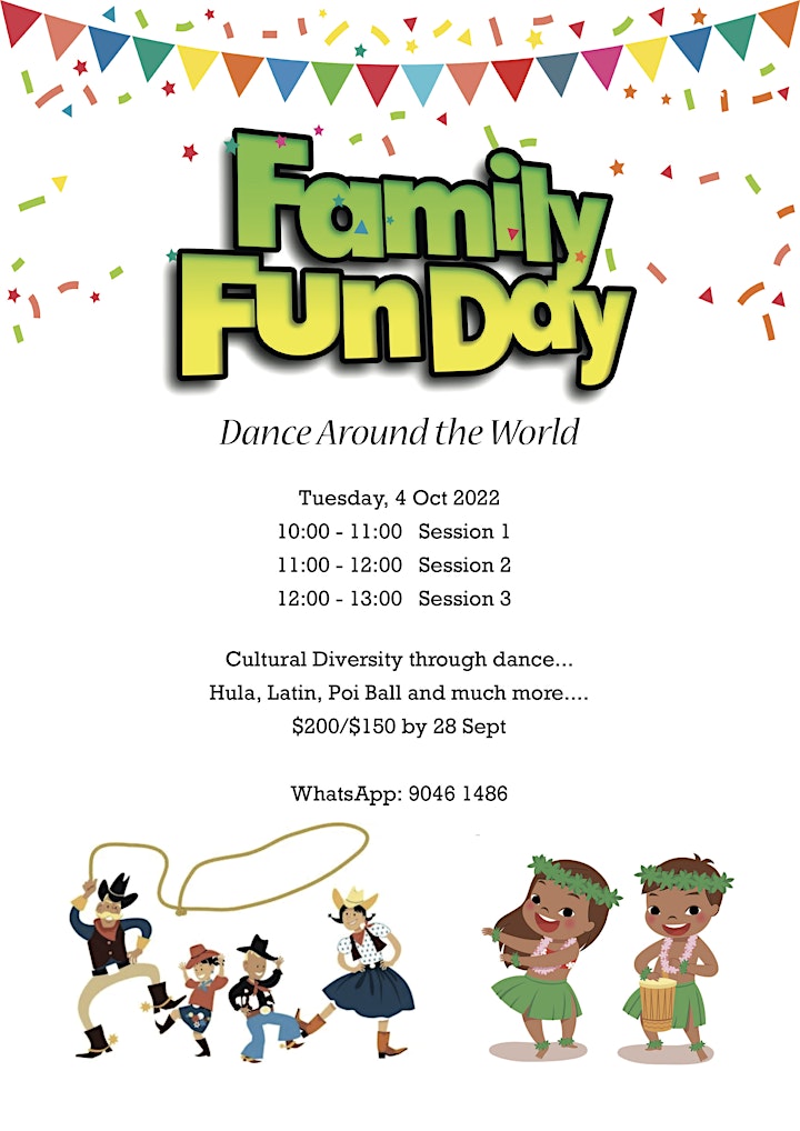 Family Fun Day Dance Around the World image