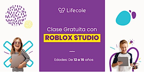 Immagine principale di Clase gratuita de prueba - Crea aventuras con Roblox Studio - 12 a 16 años 