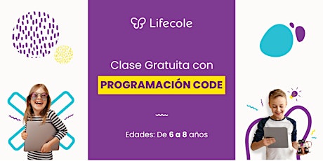 Imagen principal de Clase gratuita de prueba - Aprende programación con Code - 6 a 8 años