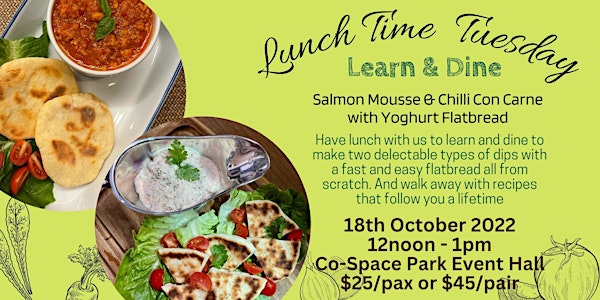 Lunch Time Tuesday, Learn & Dine