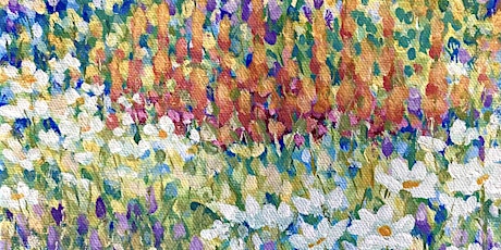 Painting Impressionist Floral Landscapes in Acrylics