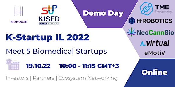 Demo Day - K-Startup Israel 2022