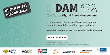 HDAM'22 - Healthcare Digital Asset Management