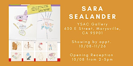 The Gallery at Yuba Sutter Arts Reception Featuring Sara Sealander