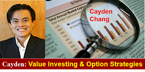 Invited Talk (Value Investing and Option Strategies) by Cayden Chang