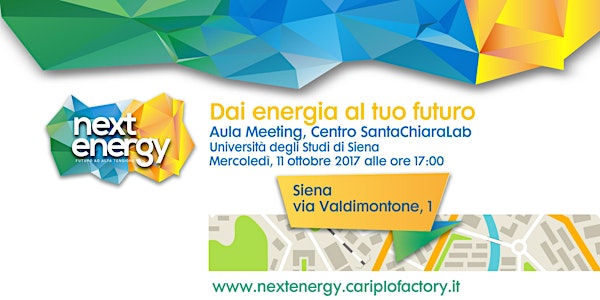 NextEnergy - Roadshow Siena