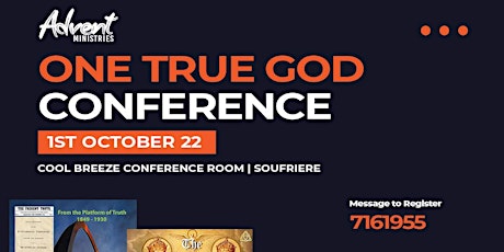 One True God Conference