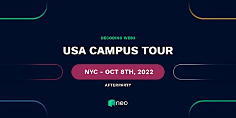 Neo USA Campus Tour - NYC Afterparty