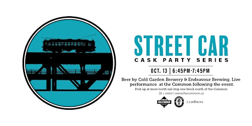 Cold Garden & Endeavour Brewing - Cask Beer Street car Oct 13th - 645pm