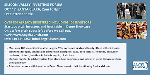 Silicon Valley Investing Forum and Party