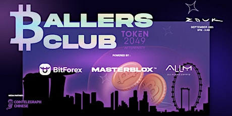 Zouk-Phuture: ₿ALLERS CLUB - Token 2049 Side Event