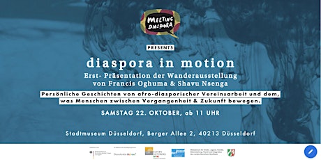 Hauptbild für Erstpräsentation von "diaspora in motion"