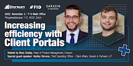 F10 Partner Event: Increasing efficiency with Client Portals