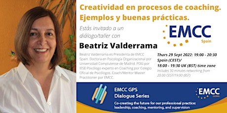 Beatriz Valderrama: Creatividad en procesos de coaching. buenas prácticas.